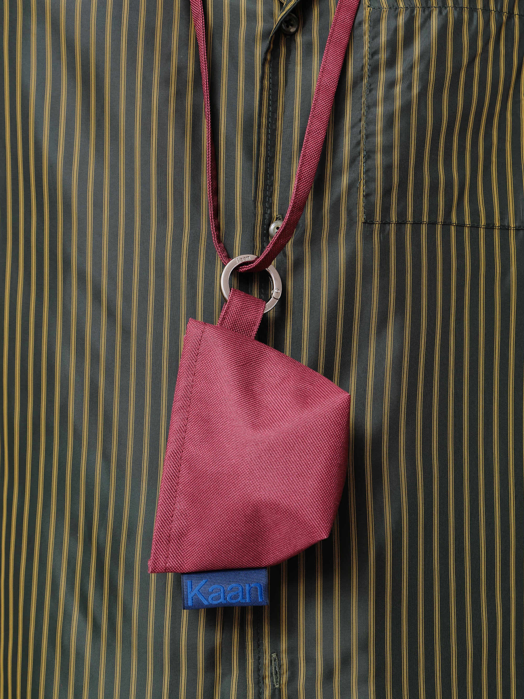 Mini Lanyard Pouch in Azuki