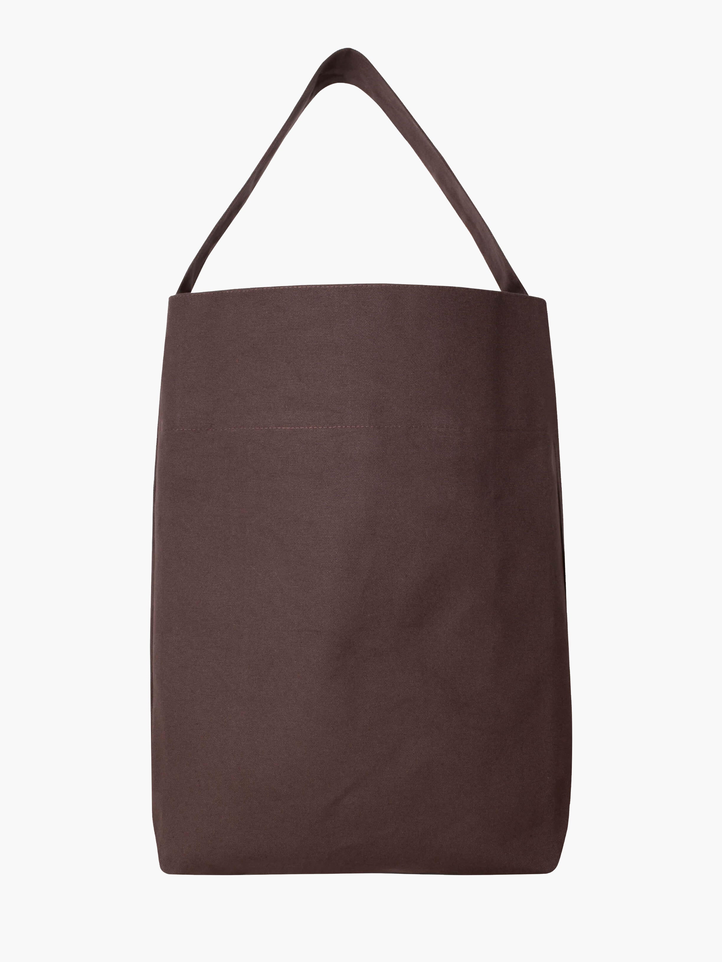 Bucket Tote in Bourbon (Water Repellent Cotton)