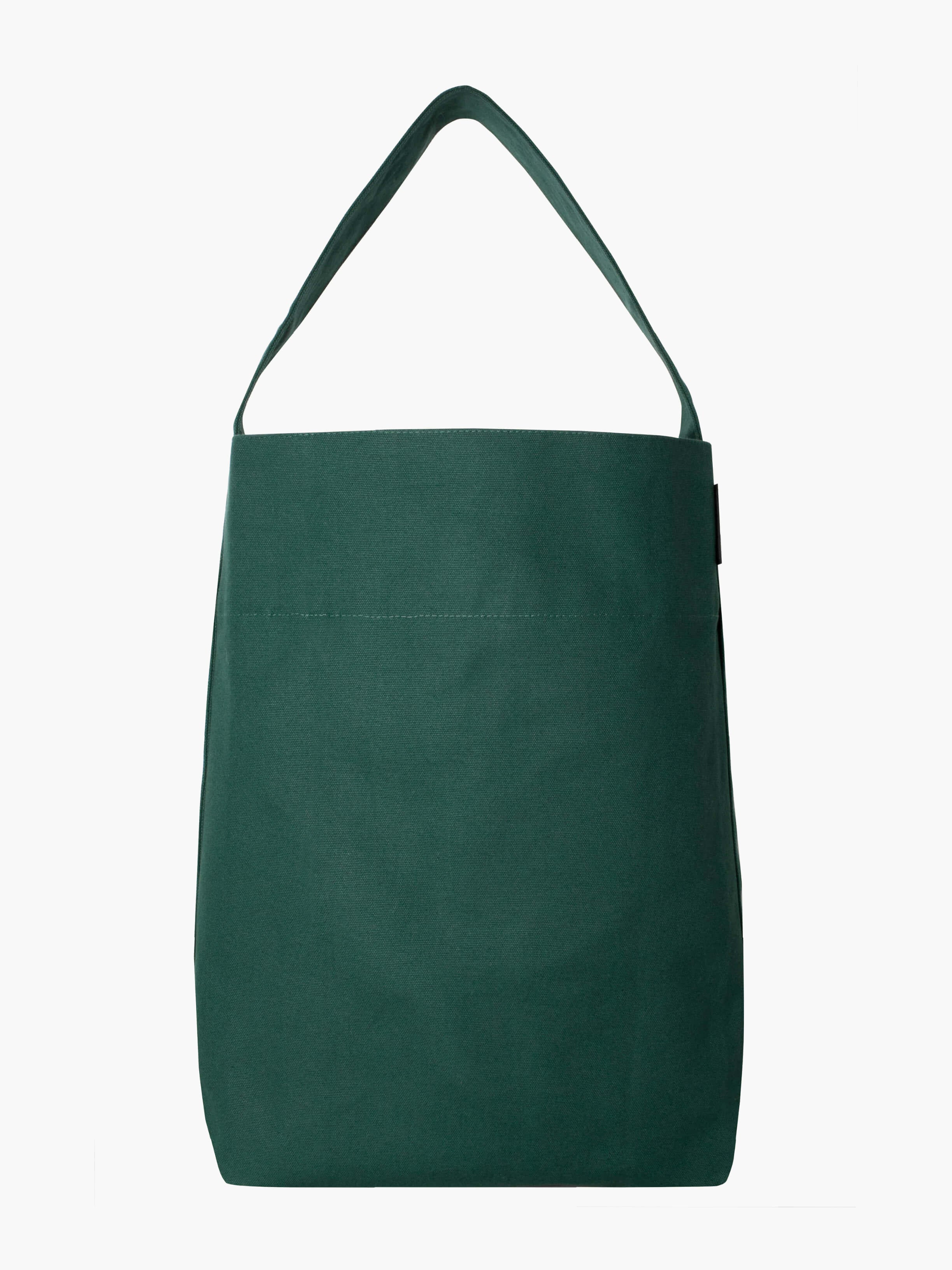 Bucket Tote in Moss (Water Repellent Cotton)