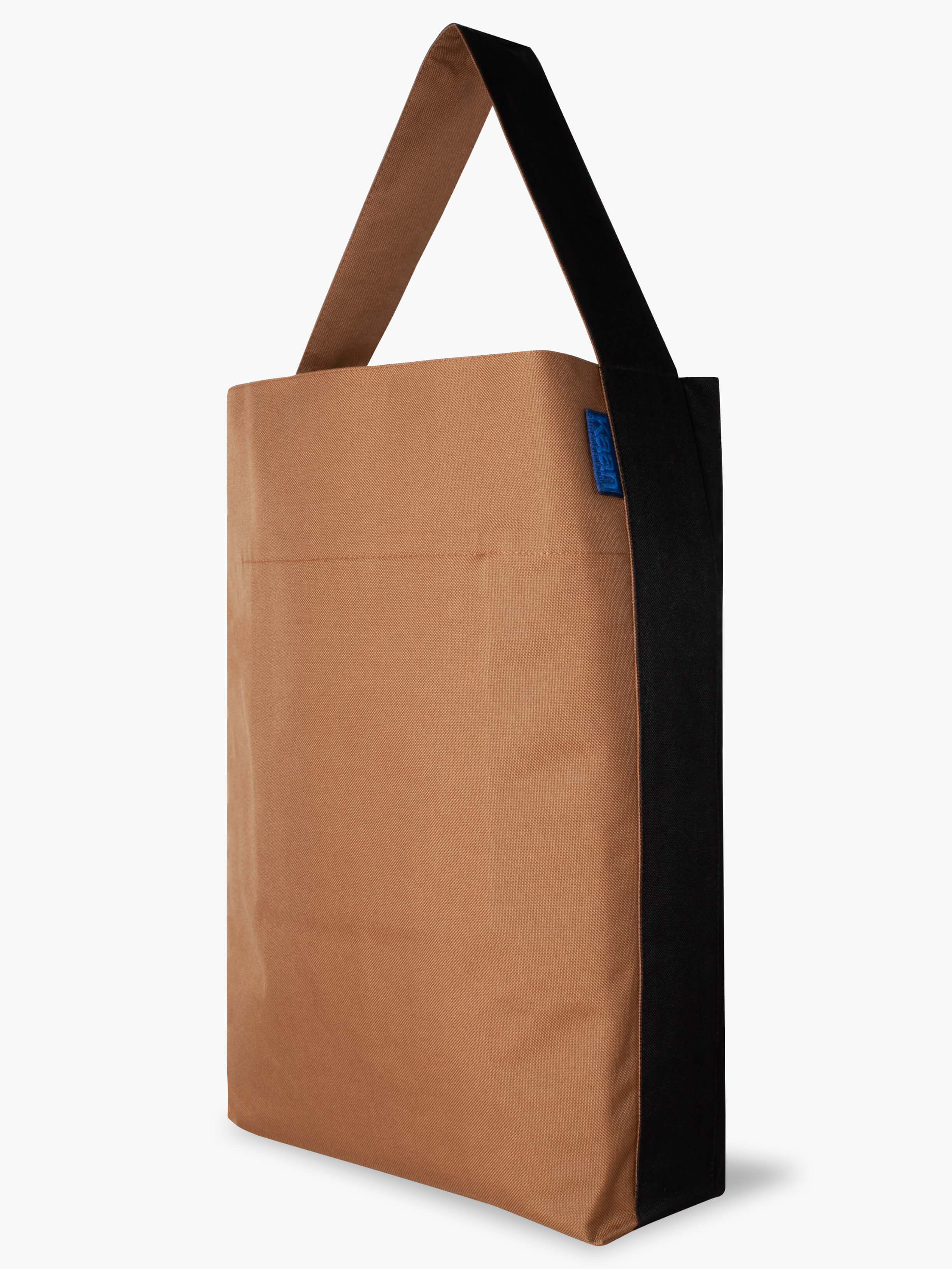 Bucket Tote in Mocha & Black