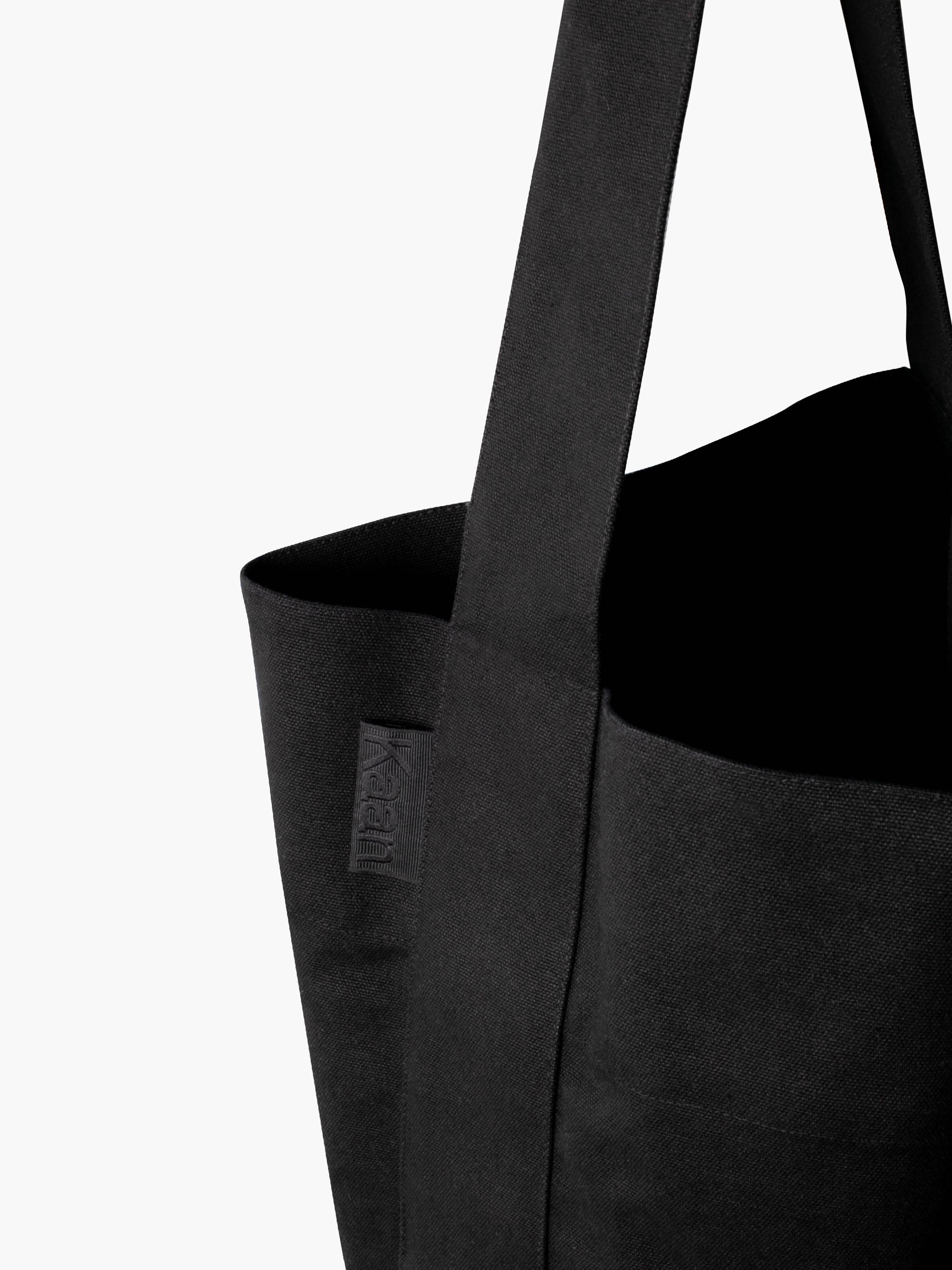 Midi Bucket - Black Cotton