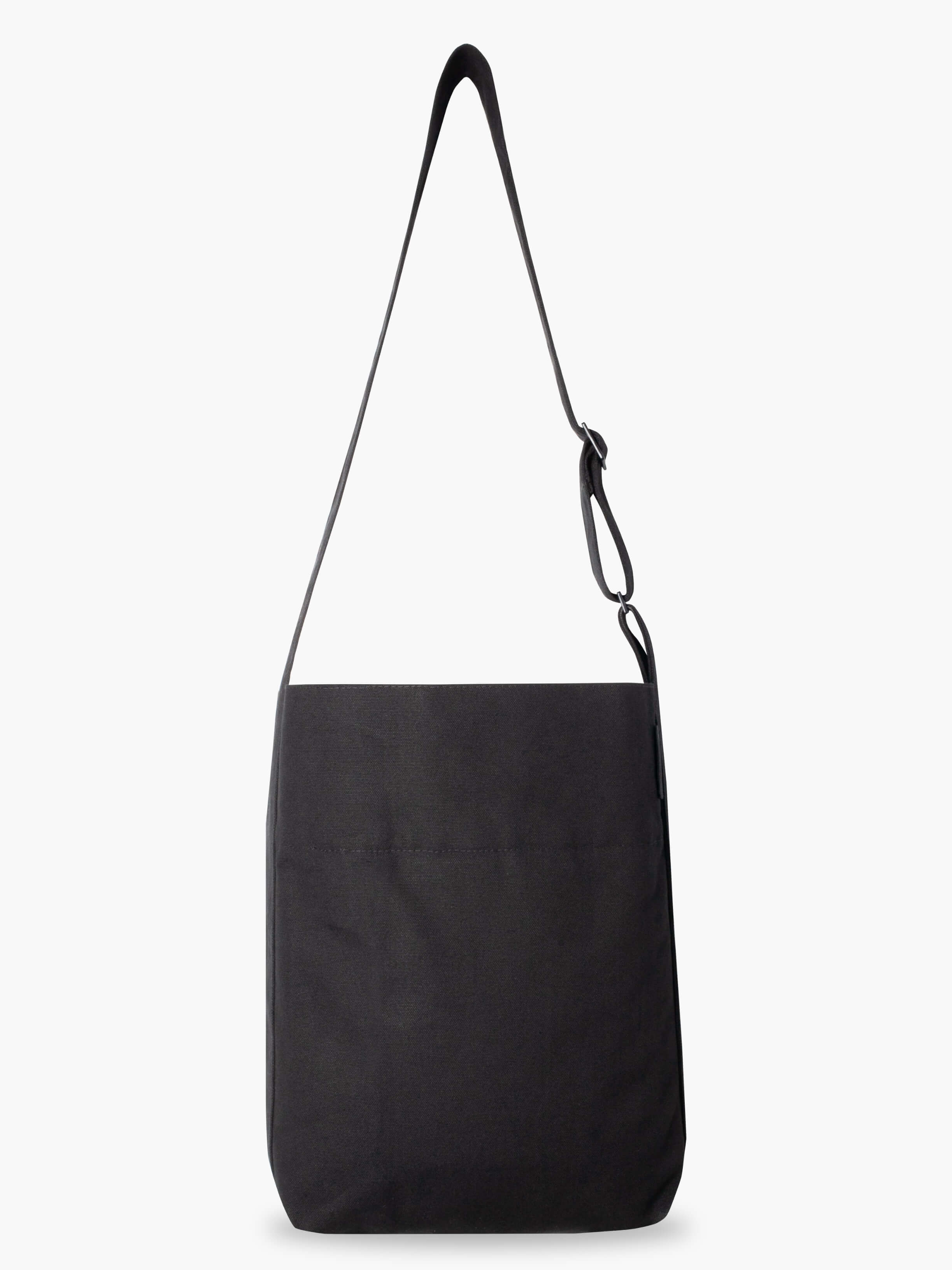 Crossbody Midi Bucket Black