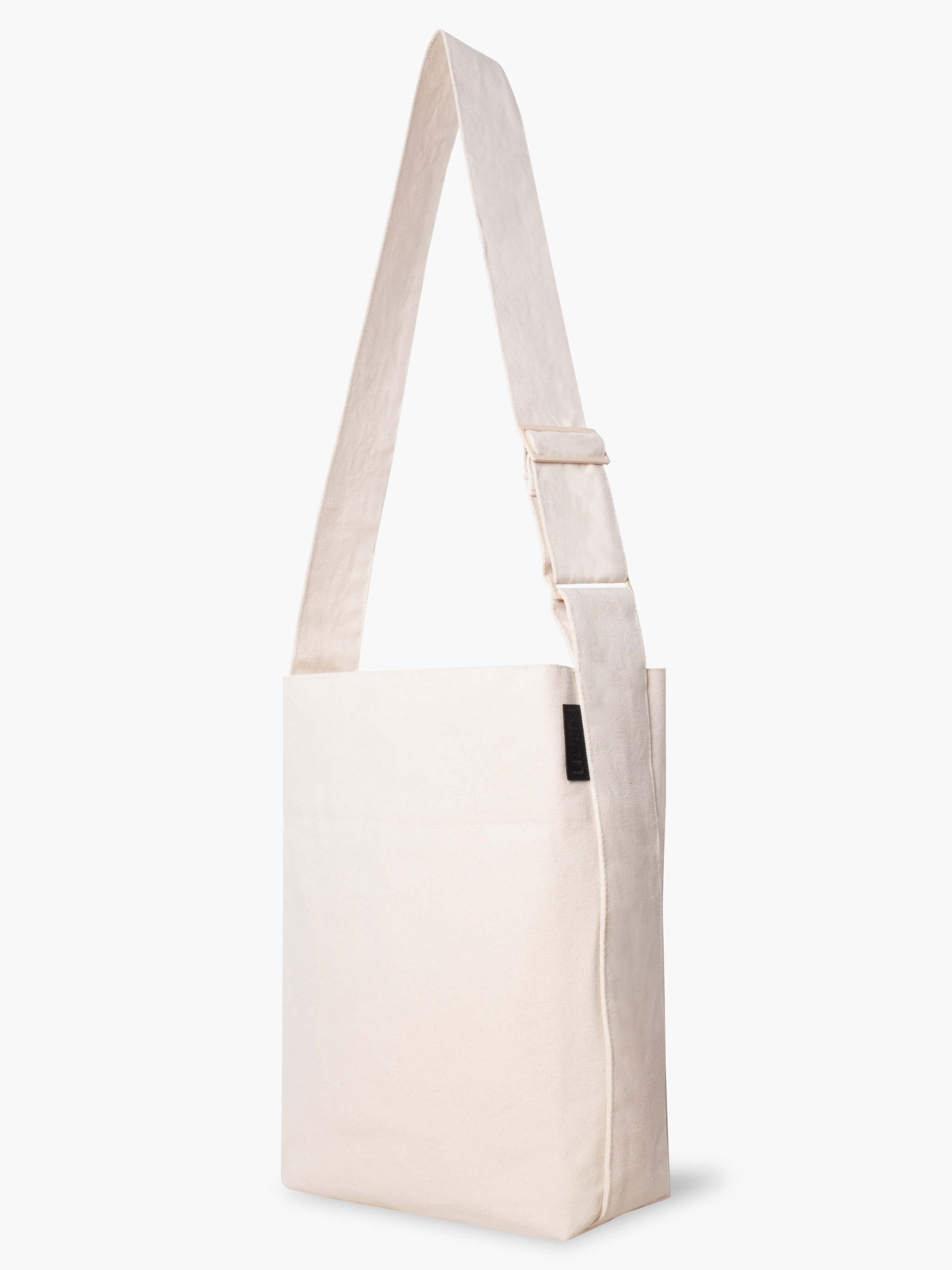 Crossbody Midi Bucket Natural Cotton