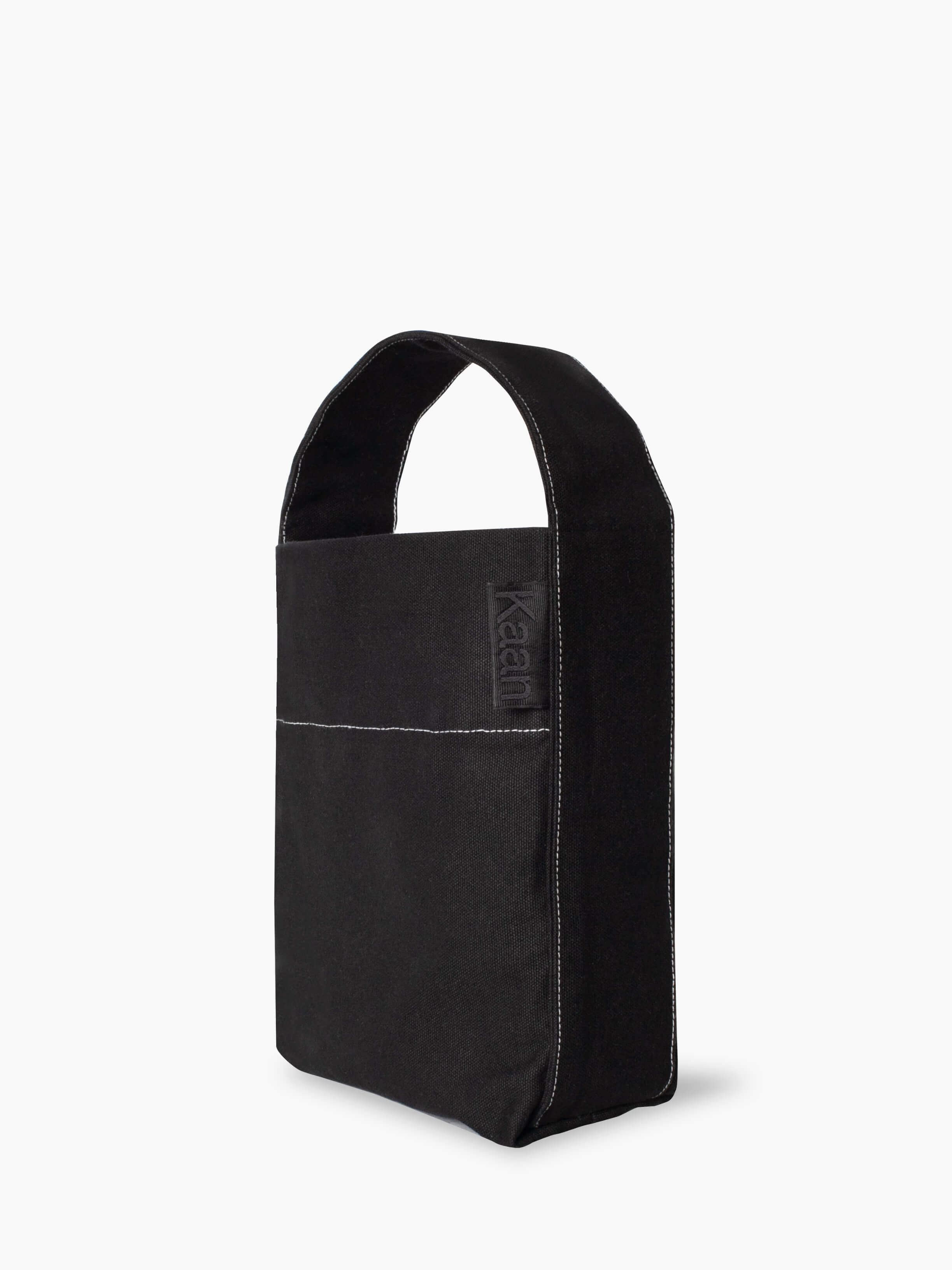 Mini Bucket - Black Contrast Stitch (Water Repellent)