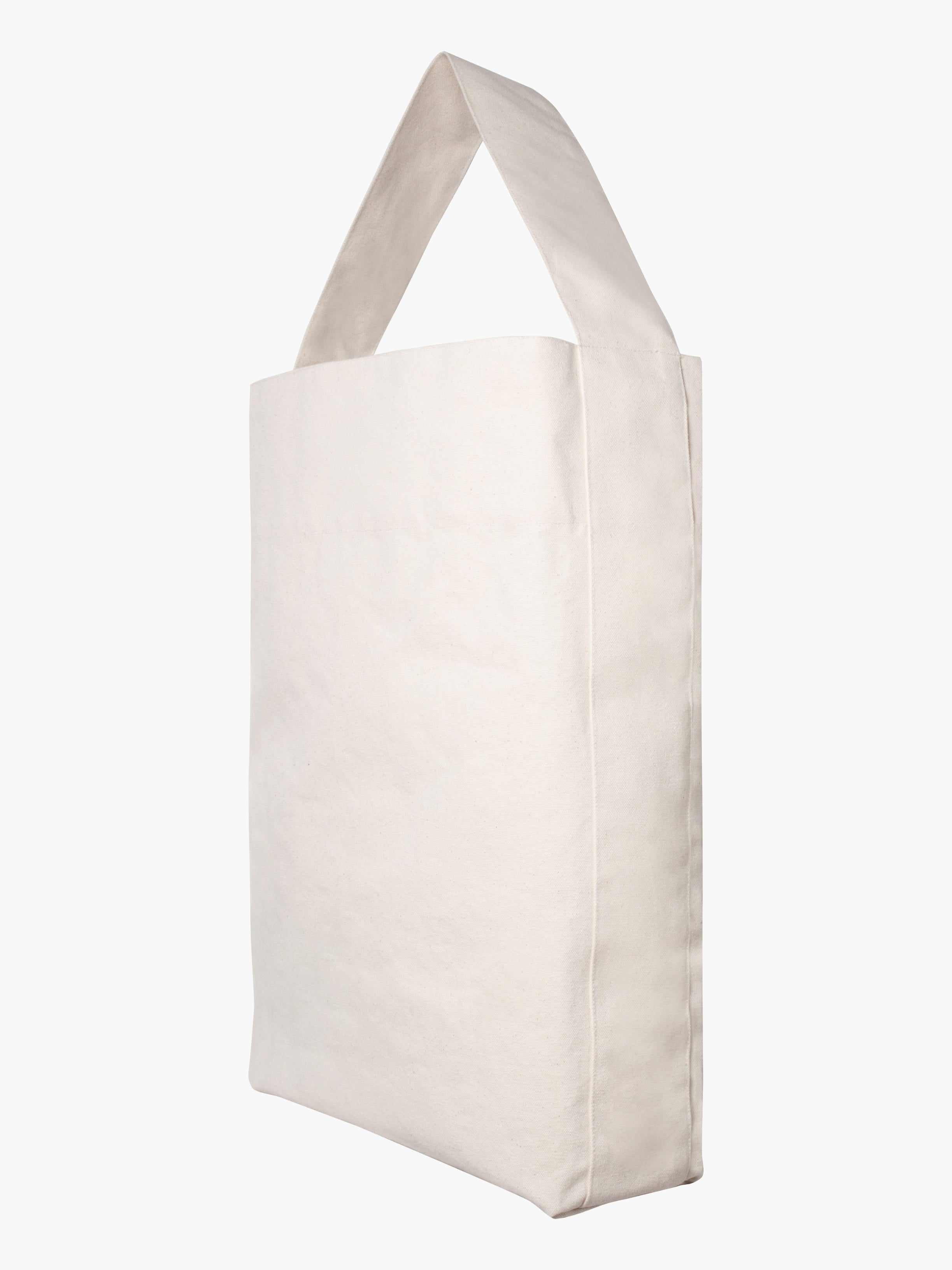 Mega Bucket Tote in Natural Cotton